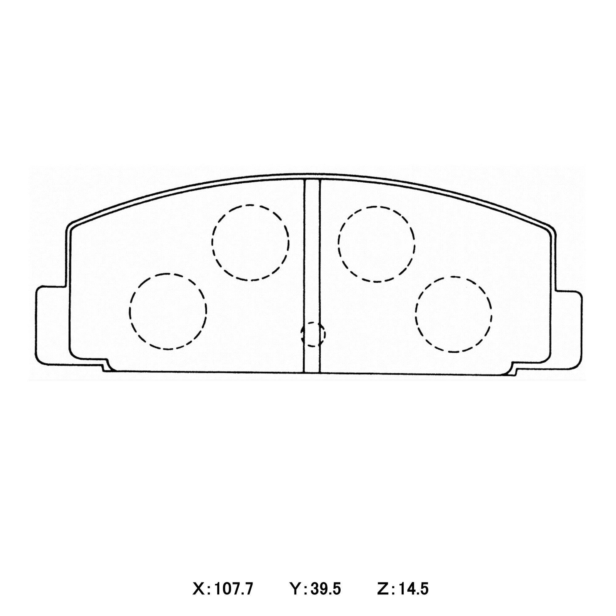 Circo MB086 Mitsubishi Starion Rear
