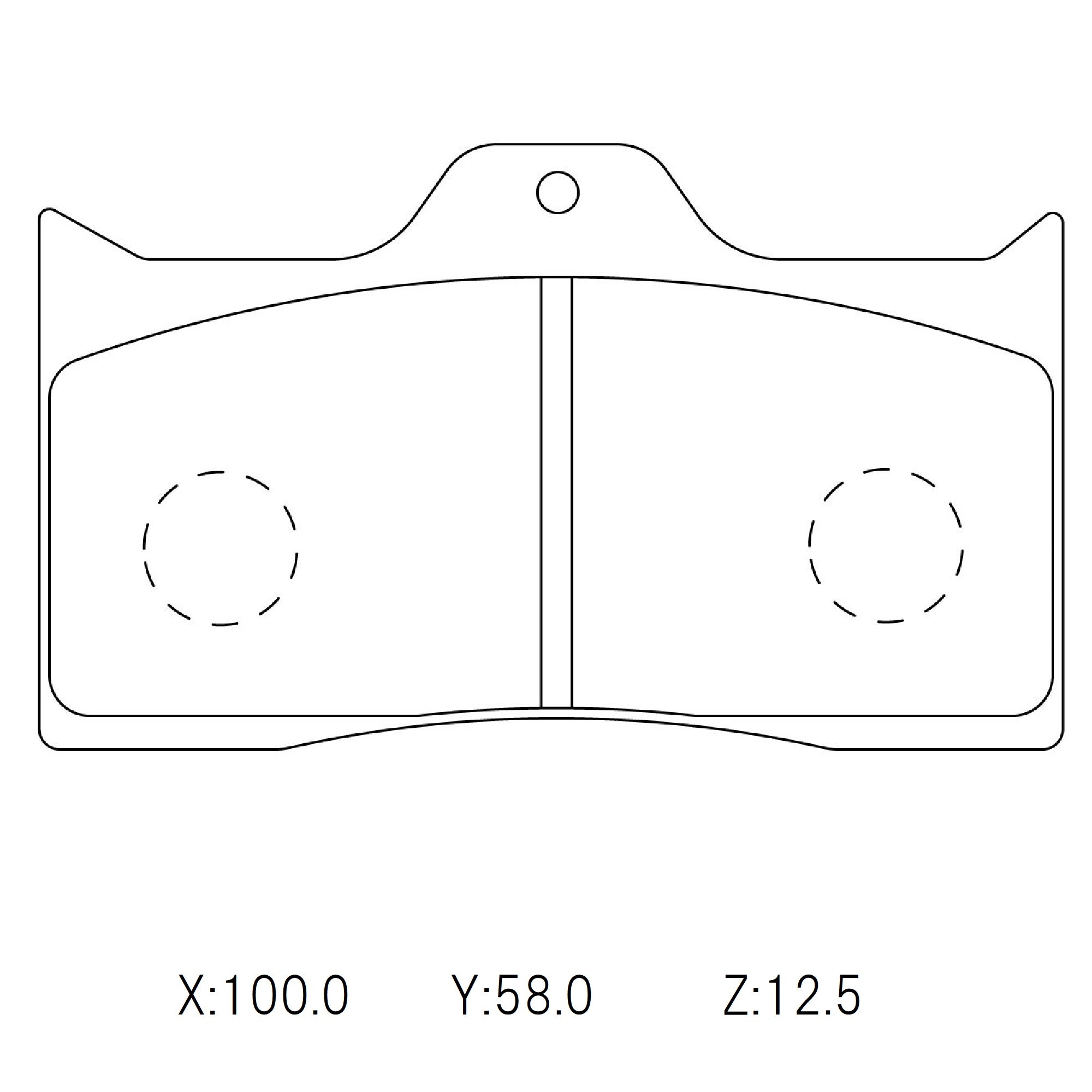 Willwood Dynalite 12.5mm Brake pads