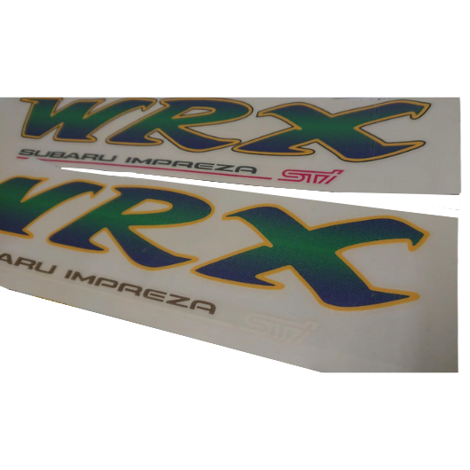  Wagon and Sedan Mid Tailgate Stickers