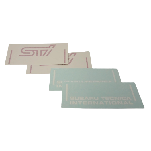 Subaru GC8/GF8 Gen 1 STI Fog Light Decals (pair)