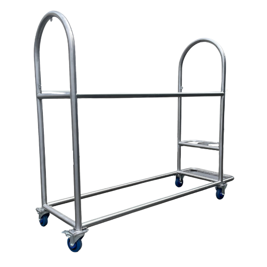 Race car tyre trolley