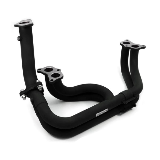 RCM BLACK CERAMIC COATED EQUAL LENGTH STAINLESS STEEL EXHAUST MANIFOLD