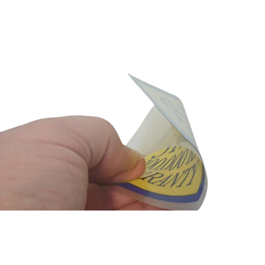 Warranty Inside Window Glass Sticker