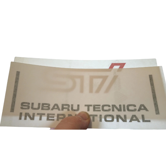 Subaru GC8/GF8 Gen 1 STI Fog Light Decals (pair)