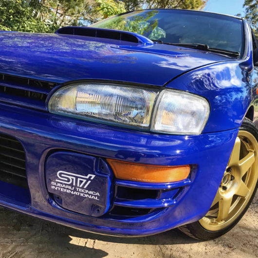 Subaru GC8/GF8 Gen 1 STI Fog Light Decals (pair)