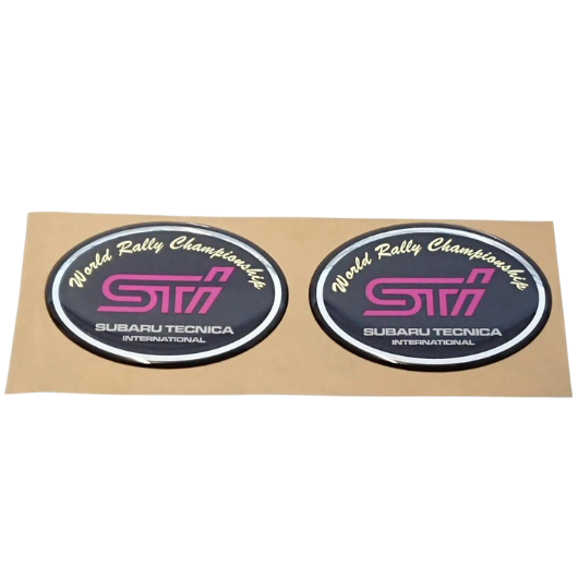 Quarter Panel Domed Badges