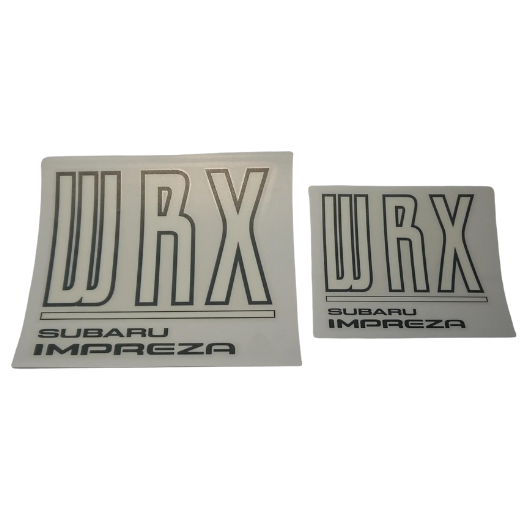  Sedan Tailgate Stickers 