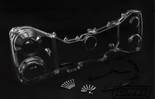 RCM CLEAR TIMING BELT COVER KIT FOR 2008+
