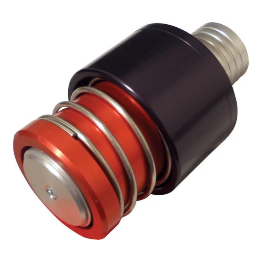 DRY BREAK, red head valve 1-1/2" MALE