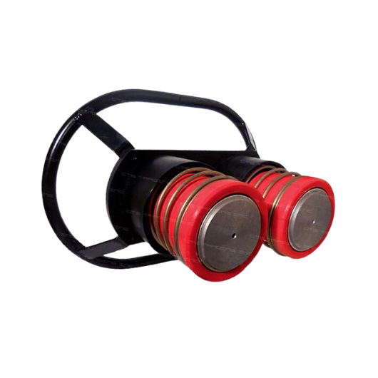 Dual Red Head dry breaks for race car