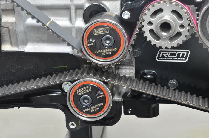 ECCENTRIC ADJUSTABLE IDLER DUAL BEARING SET