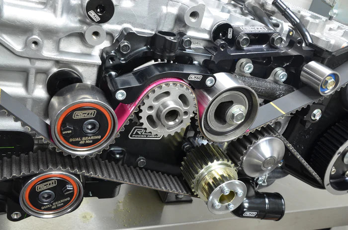 ECCENTRIC ADJUSTABLE IDLER DUAL BEARING SET