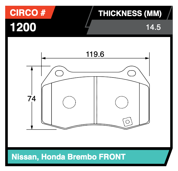 Automotive parts -  Honda/Nissan Brembo Front Pads