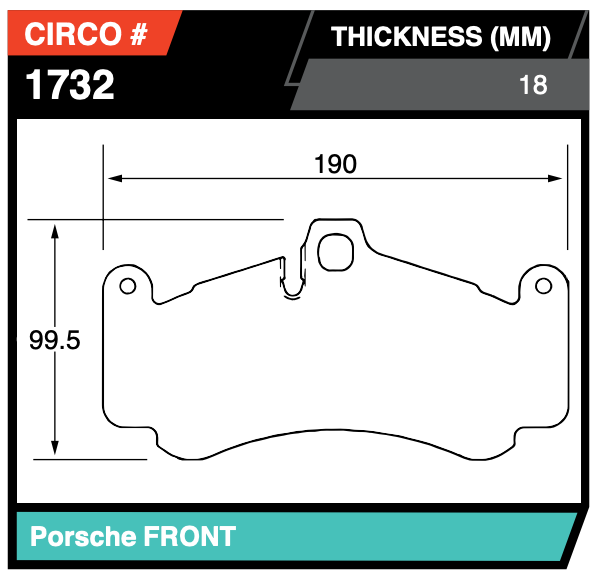 Circo MB1732 Porsche GT3 Cup 996/997 Front