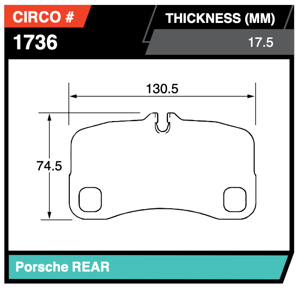 Circo MB1736 Porsche GT3 Cup 997 Rear